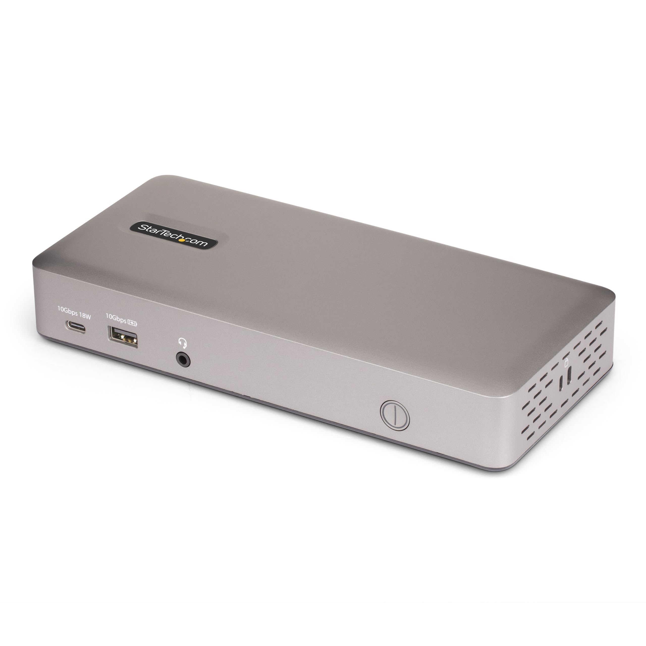 StarTech.com USB-C Docking Station (USB4), Triple 4K 60Hz Monitors, Up to 100W Laptop Charging, 2.5GbE, Driverless, Not macOS Compatible