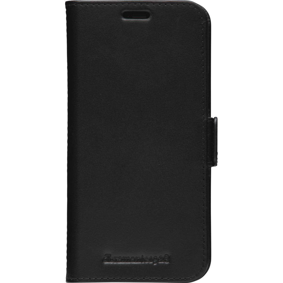 dbramante1928 Copenhagen Slim - iPhone 12 mini 5.4" - Black - Handcrafted from full-grain leather.