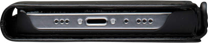 dbramante1928 Copenhagen Slim - iPhone 12 mini 5.4" - Black - Handcrafted from full-grain leather.