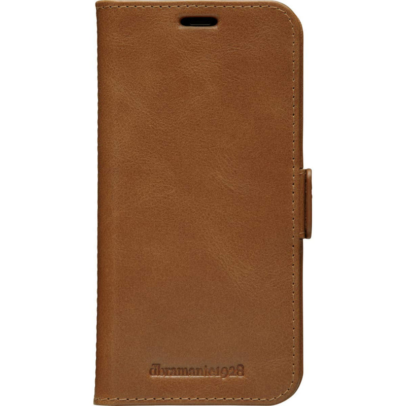 dbramante1928 Copenhagen Slim - iPhone 12 mini 5.4" - Black - Handcrafted from full-grain leather.