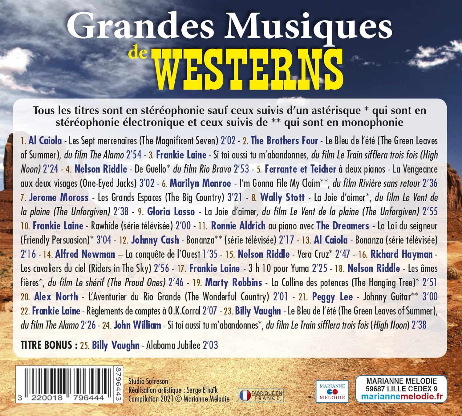 LES GDS MUSIQUES DE WESTERN