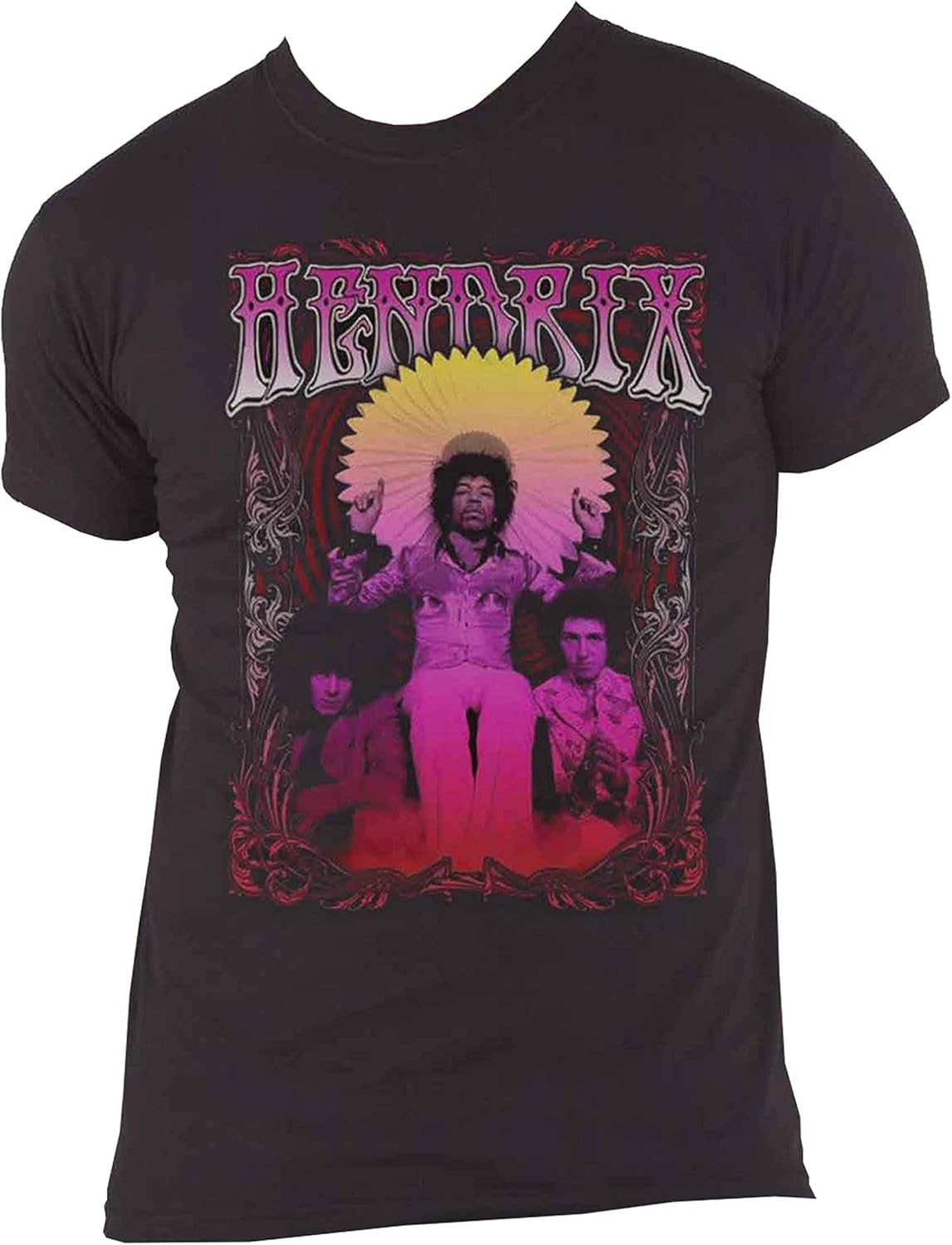Jimi Hendrix: Rock Off - Karl Ferris Wheel (T-Shirt Unisex Tg. M)