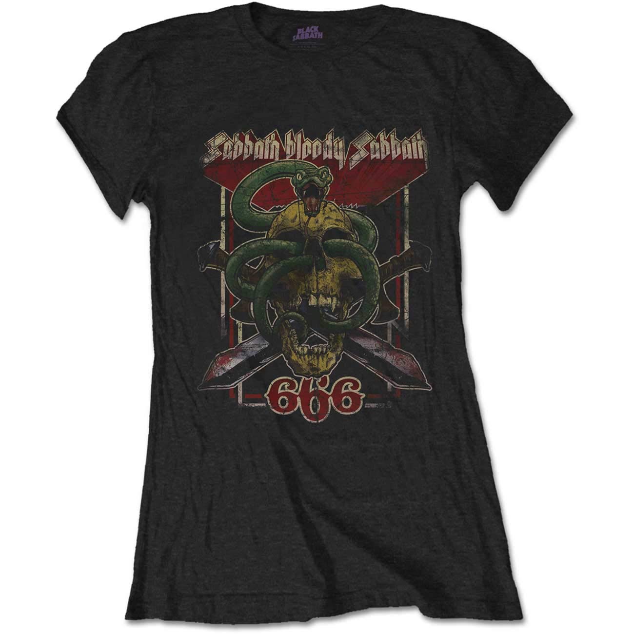Black Sabbath: Rock Off - Bloody Sabbath 666 (T-Shirt Donna Tg. Xl)