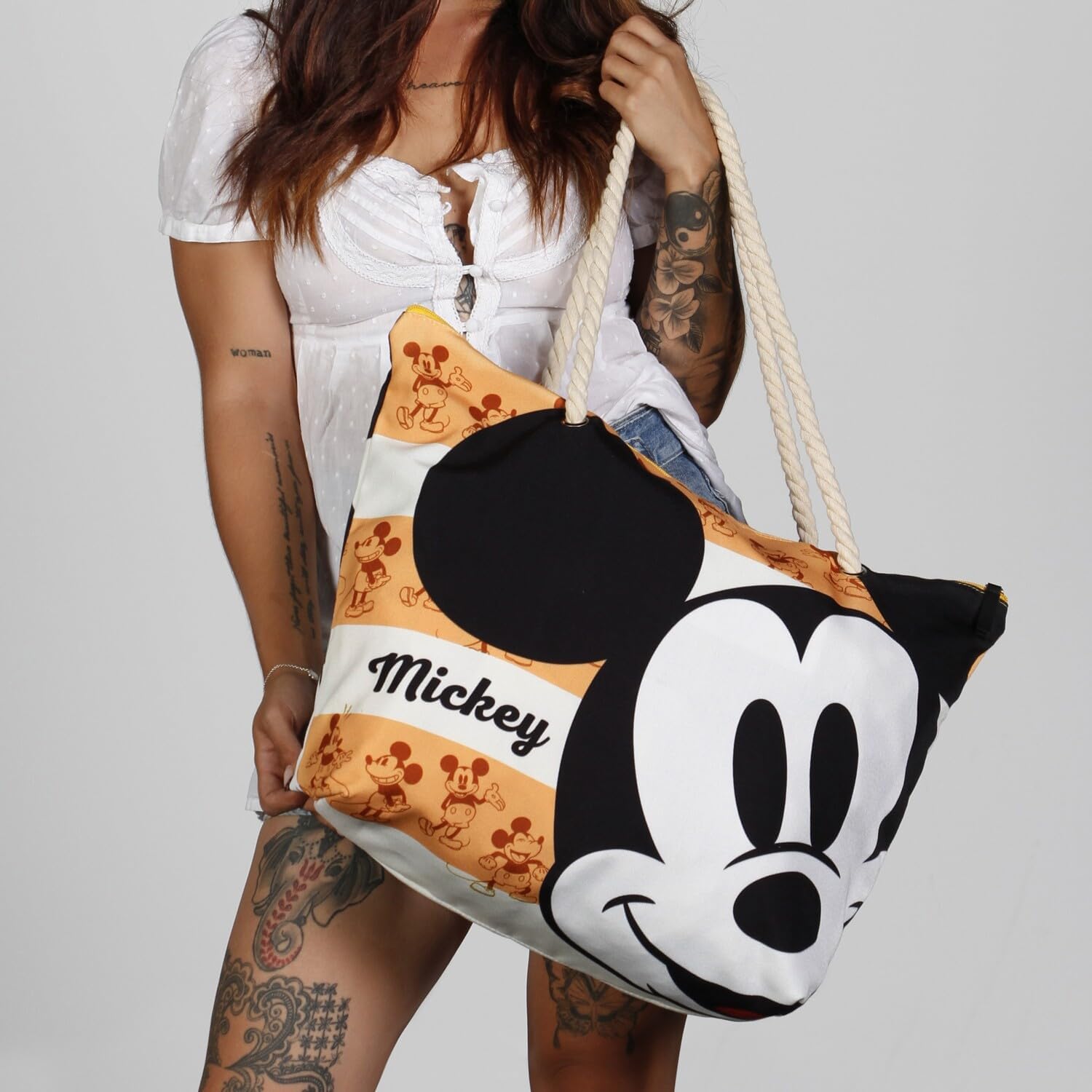 Disney: Karactermania - Mickey Mouse - Orange (Borsa Da Spiaggia)