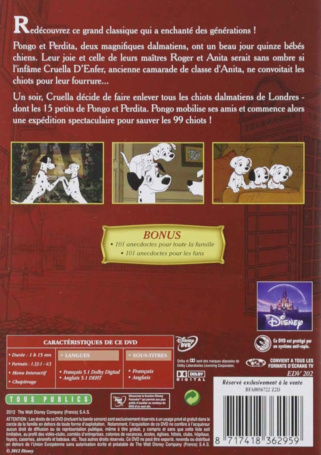 101 Dalmatiens (Les) - (Italian Import)
