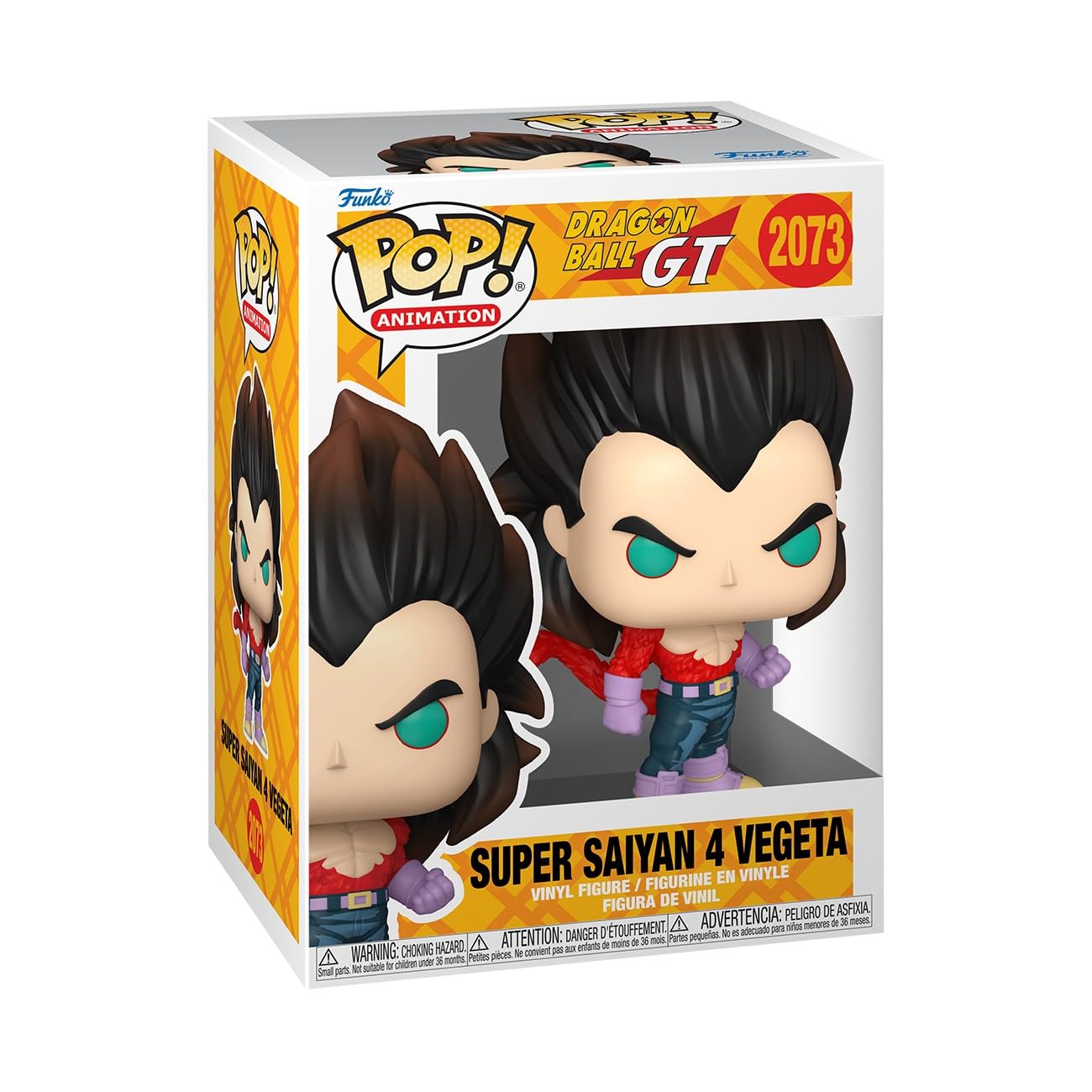 Funko Pop! Animation: Dragon Ball GT - S Vegeta - Collectable Vinyl Figure - Gift Idea - Official Merchandise - Toys for Kids & Adults - Anime Fans - Model Figure for Collectors and Display