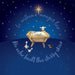 Charity Christmas Cards with Manger Scene, 150mm x 150mm, Pack of 10, Supporting Compassion UK