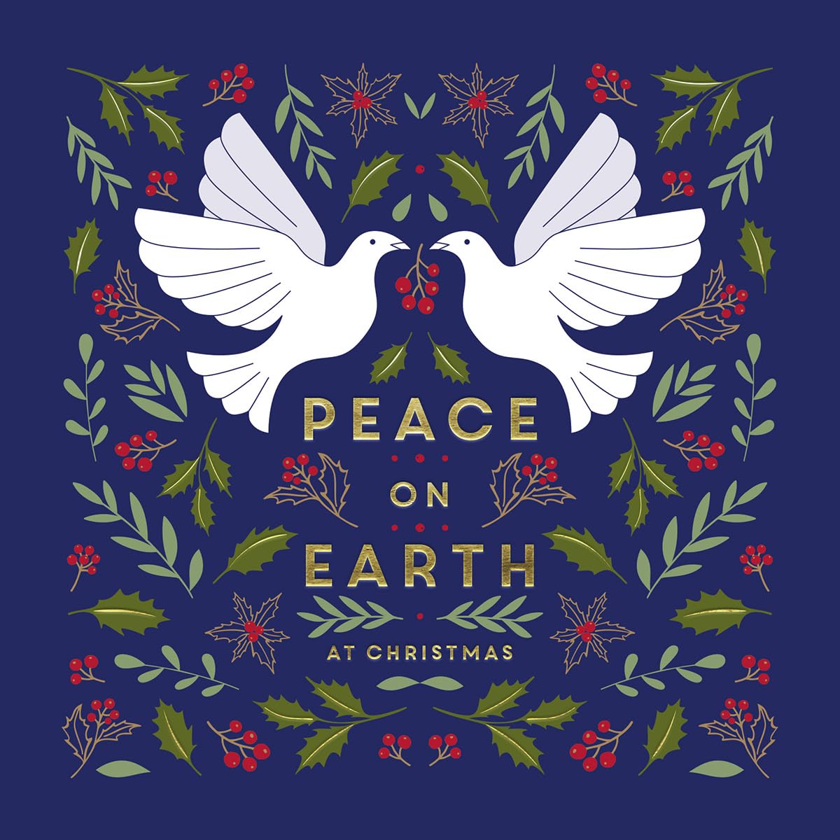 Compassion Christmas Card: Peace Doves (pack of 10