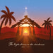Compassion Christmas Card: Stable Scene/The Light Shines (pack of 10