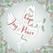 Compassion Charity Christmas Cards, Joy and Peace Dove Design, 150 x 150mm, Pack of 10