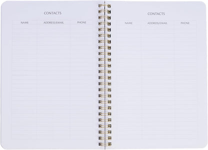 Christian Art Gifts Agenda 2026 compatta a spirale, 12 mesi, da donna: Be Still & Know, incoraggiare le scritture, pianificazione quotidiana, organizzazione, promemoria, appuntamenti, grazioso