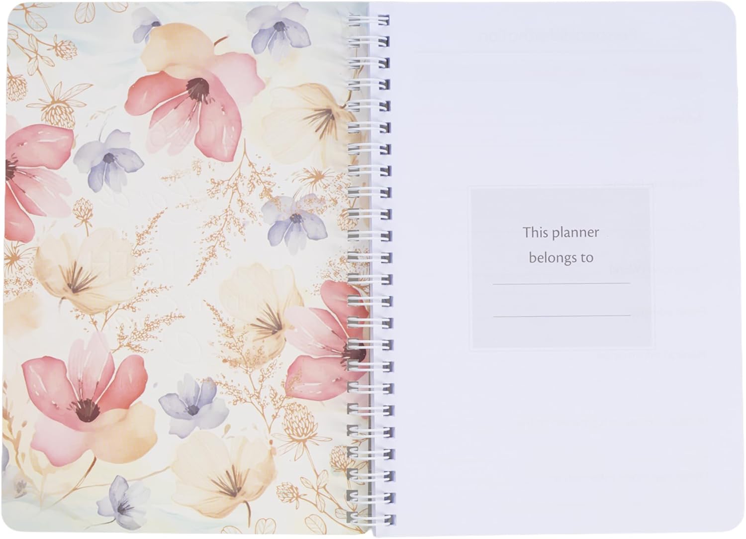Christian Art Gifts Agenda 2026 da donna compatta a spirale, 12 mesi: Lord is My Strength Incoraggia la Scrittura, pianificazione quotidiana, organizzazione, appunti, appunti, attività, bianco e rosa