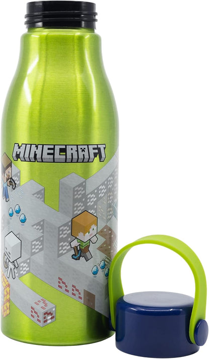 MINECRAFT - Aluminium Bottle with Han...