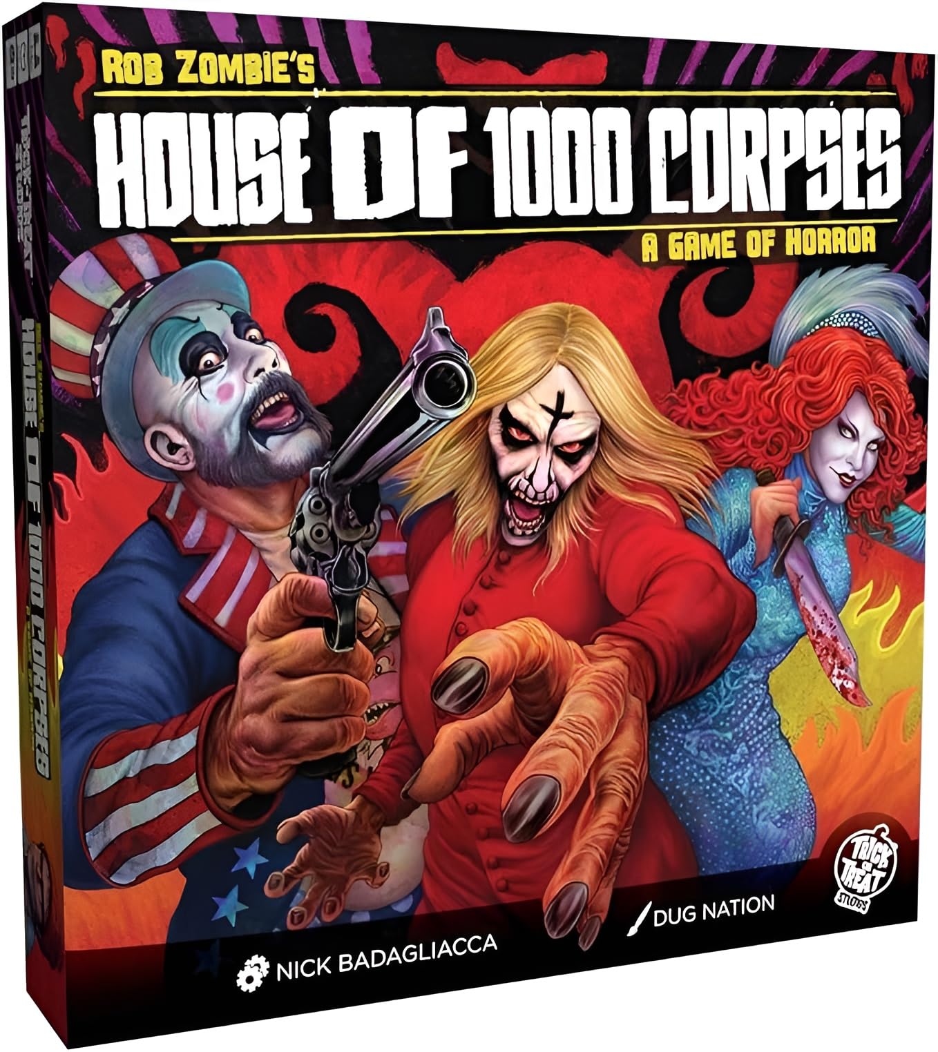 Trick Or Treat Studios Rob Zombie's House of 1000 Corpses Board Game