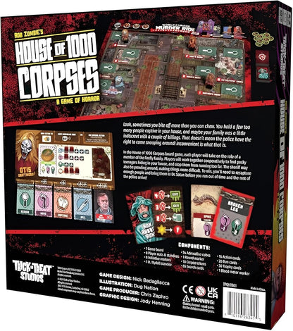 Trick Or Treat Studios Rob Zombie's House of 1000 Corpses Board Game