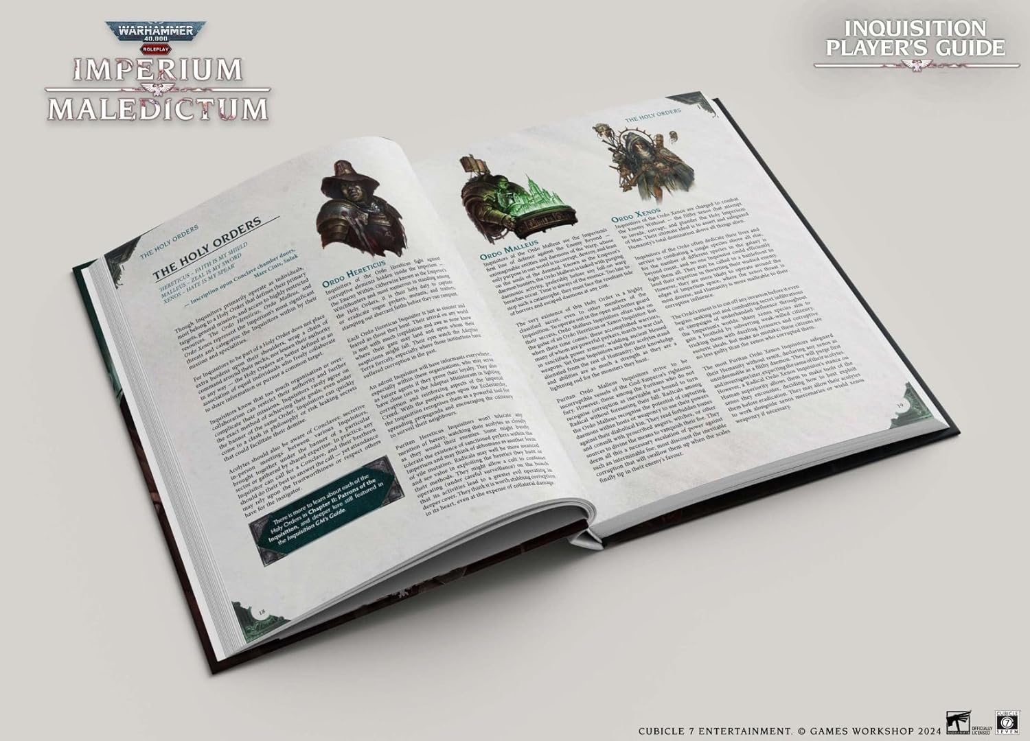 Wh 40k RPG Imperium Mldctm Inqstnplyrsgd