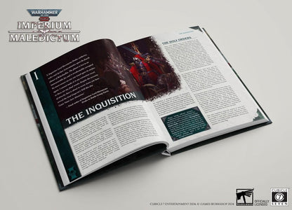 Warhammer 40,000 Roleplay: Imperium Maledictum – Inquisition GM’s Guide | Cubicle 7 RPG Hardcover