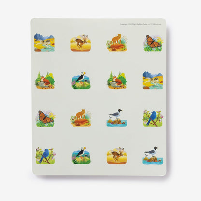 Animals of the National Parks Travel Matching Game