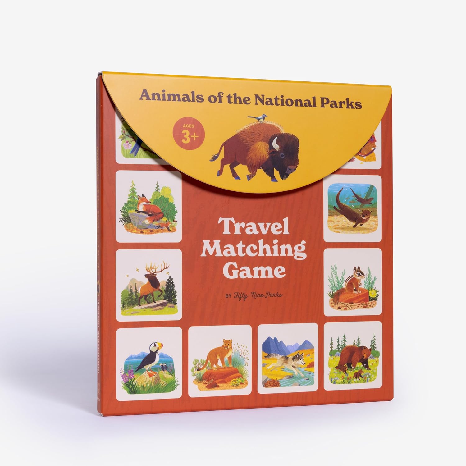 Animals of the National Parks Travel Matching Game