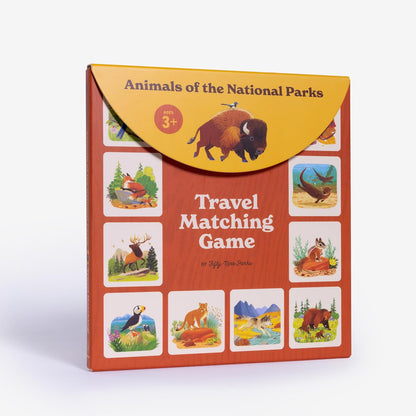 Animals of the National Parks Travel Matching Game