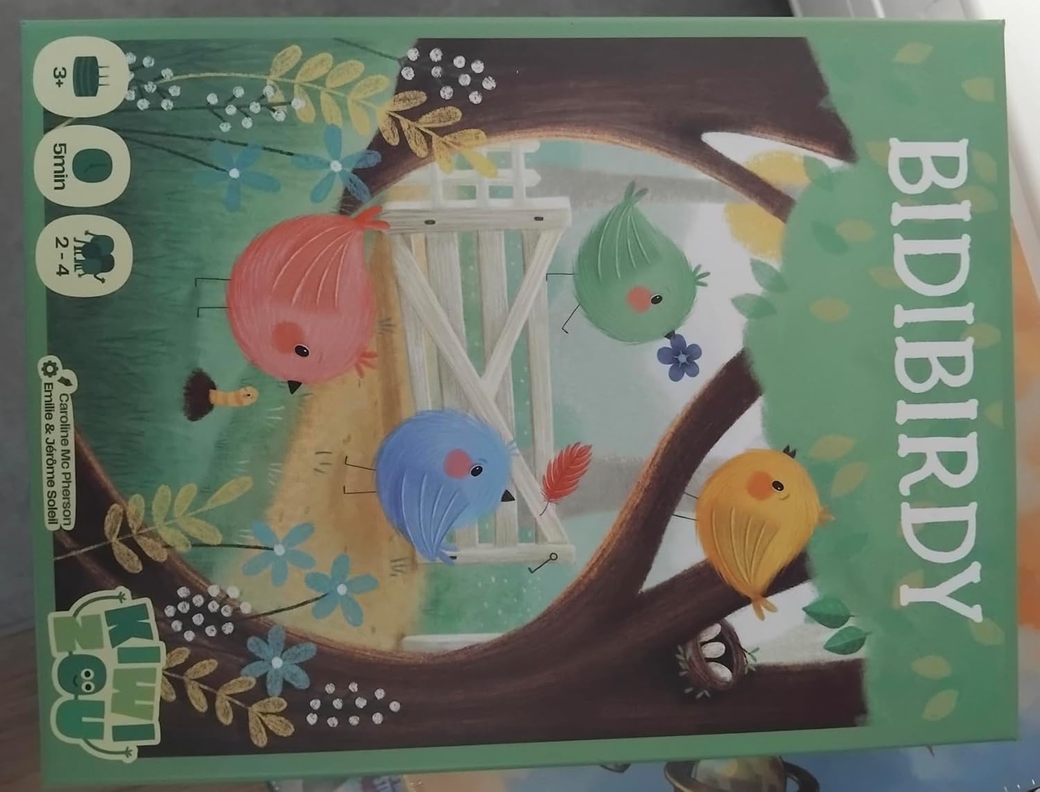 KiwiZou Kaartspel Bidibirdy