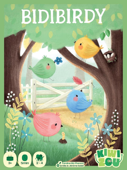 KiwiZou Kaartspel Bidibirdy
