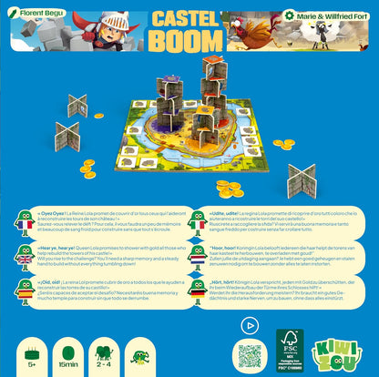 KiwiZou Bordspel Castel Boom