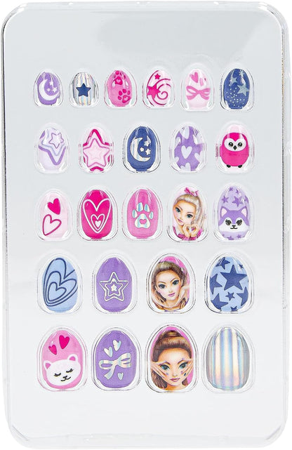 Topmodel - Artificial Nails Beauty And Me - Pink And Purple
