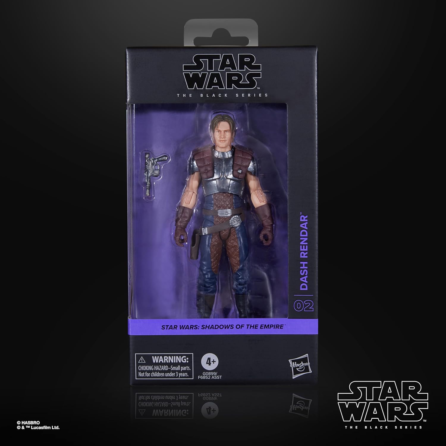 Star Wars The Black Series Dash Rendar, Star Wars: Shadows of The Empire Action-Figur zum Sammeln (15 cm