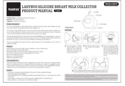 Haakaa - Ladybug Silicone Breast Milk Collector