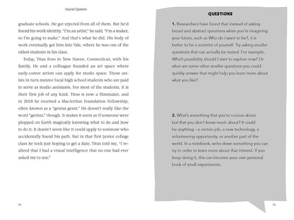 Range (Adapted for Young Readers): How Exploring Your Interests Can Change the World