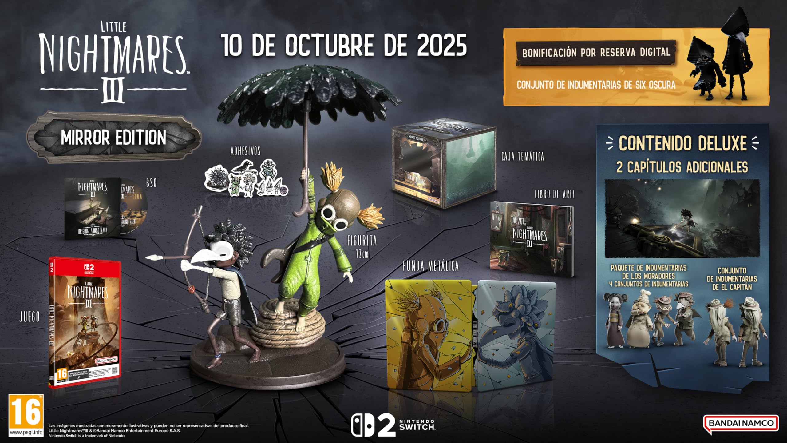 Little Nightmares III Mirror Edition (Nintendo Switch 2 Game Key-card