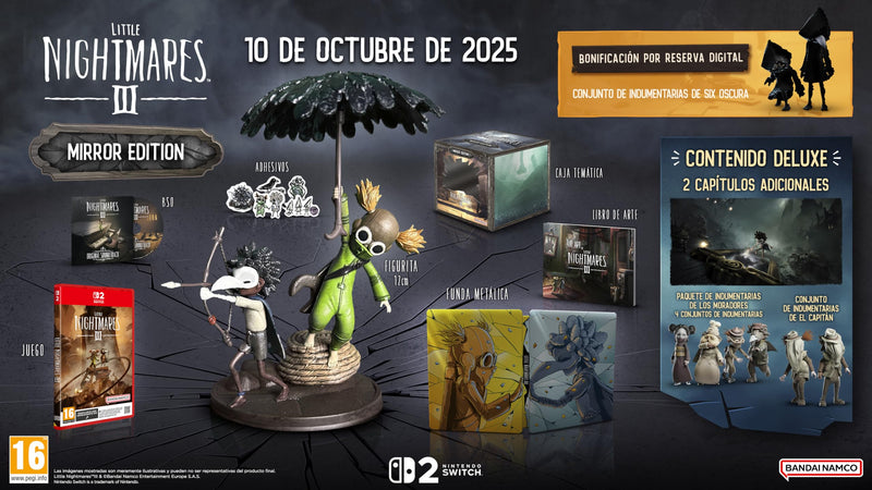 Little Nightmares III Mirror Edition (Nintendo Switch 2 Game Key-card