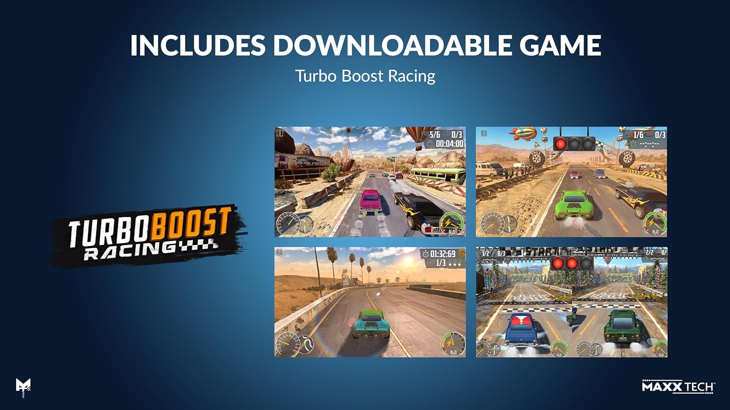 Maxx Tech Turbo Boost Racing Kit (PlayStation 5