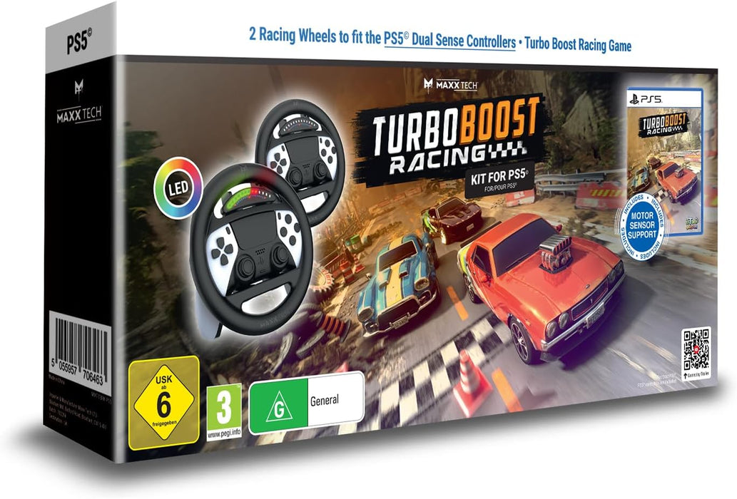 Maxx Tech Turbo Boost Racing Kit (PlayStation 5
