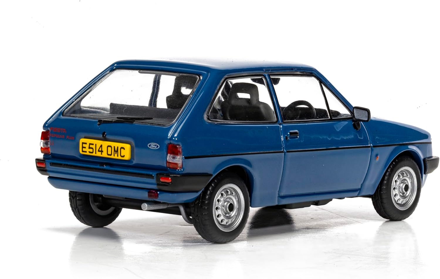 Corgi VA14402 Ford Fiesta Mk2 1.1 Popular Plus, Maritime Blue, Die-cast model for ages 14+, for adults and collectors