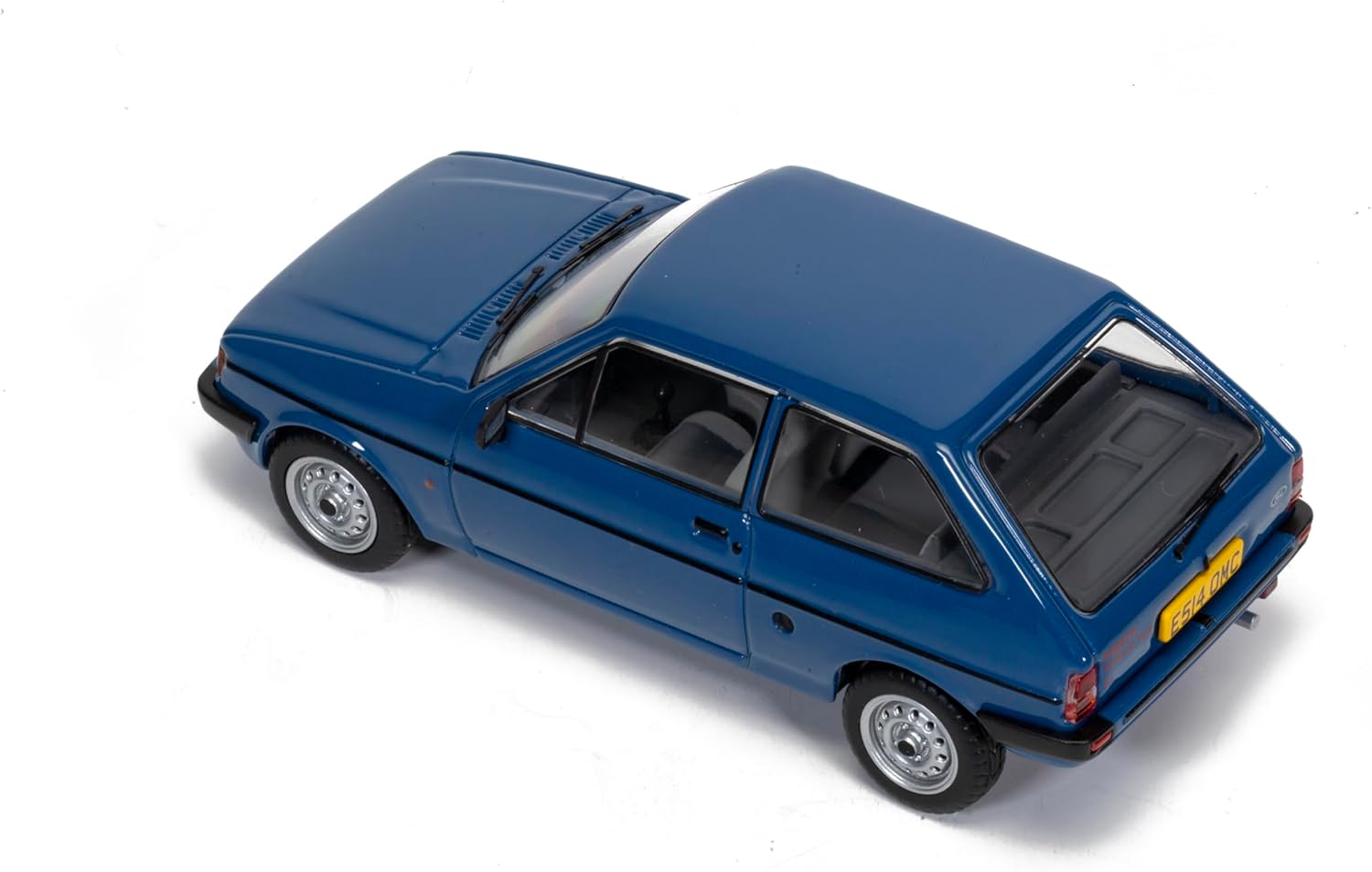 Corgi VA14402 Ford Fiesta Mk2 1.1 Popular Plus, Maritime Blue, Die-cast model for ages 14+, for adults and collectors