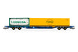 Hornby TT TT6031 Touax KFA Container Wagon with 1x20 & 1x40 Containers
