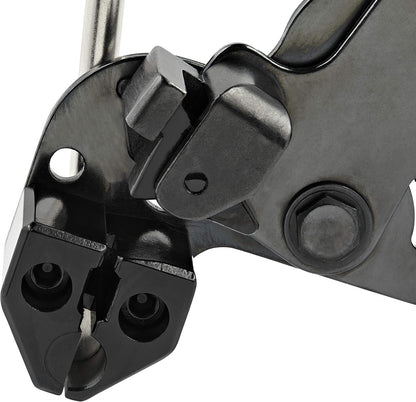 Metal Cable Tie Tool - Metal Zip Tie Tightener Tool - Stainless Steel Cable Tie Installation Gun - Tensioning & Cutting Zip Ties Tool - Tensioner & Cutter for Metal Tie Wrap (CBMMCTTOOL