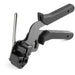 Metal Cable Tie Tool - Metal Zip Tie Tightener Tool - Stainless Steel Cable Tie Installation Gun - Tensioning & Cutting Zip Ties Tool - Tensioner & Cutter for Metal Tie Wrap (CBMMCTTOOL