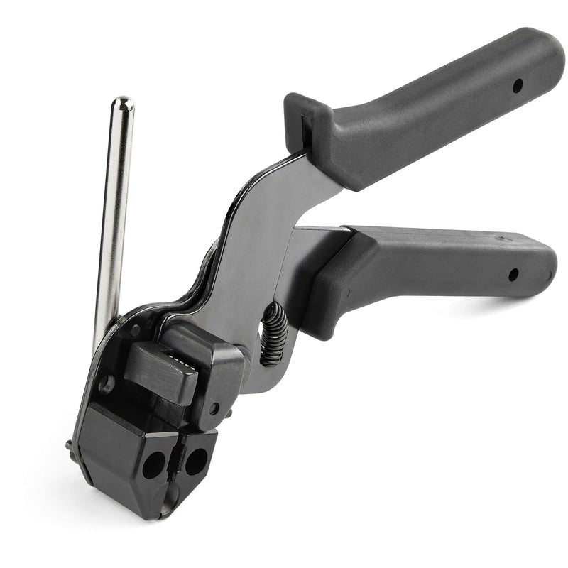 Metal Cable Tie Tool - Metal Zip Tie Tightener Tool - Stainless Steel Cable Tie Installation Gun - Tensioning & Cutting Zip Ties Tool - Tensioner & Cutter for Metal Tie Wrap (CBMMCTTOOL
