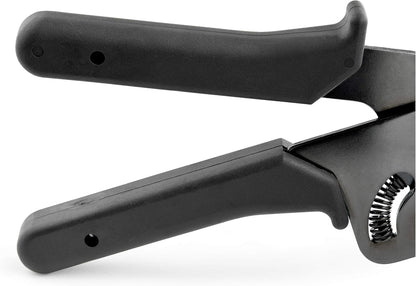 Metal Cable Tie Tool - Metal Zip Tie Tightener Tool - Stainless Steel Cable Tie Installation Gun - Tensioning & Cutting Zip Ties Tool - Tensioner & Cutter for Metal Tie Wrap (CBMMCTTOOL