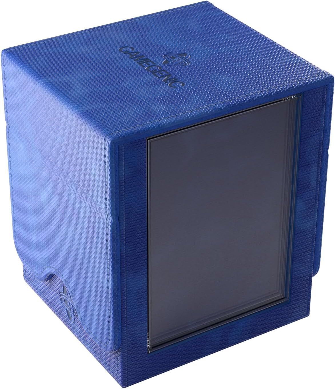 Gamegenic | Squire Plus 100+ XL Convertible Blue Commander Deck Box | Card Holder