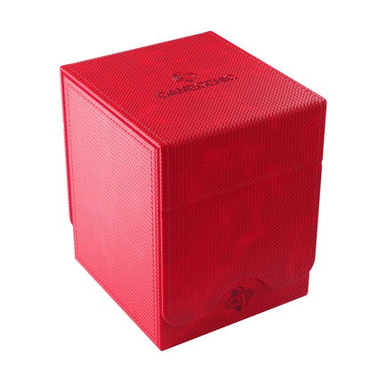 Gamegenic | Squire Plus 100+ XL Convertible Red Commander Deck Box | Card Holder