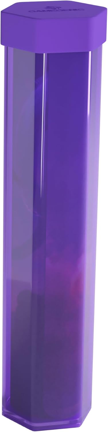 Gamegenic | Purple Playmat Tube | Card Game Accessory