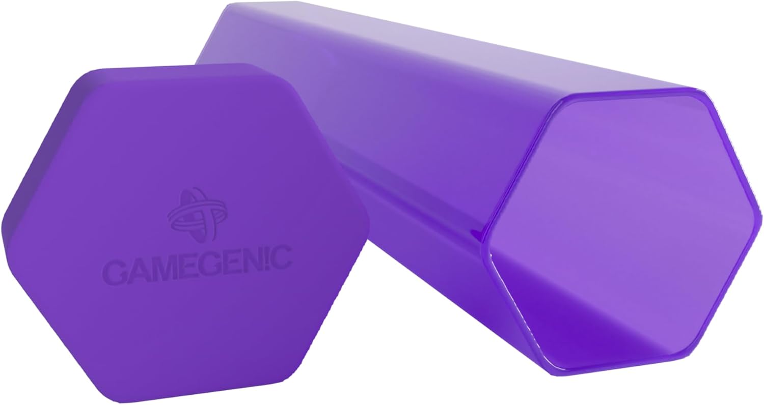 Gamegenic | Purple Playmat Tube | Card Game Accessory
