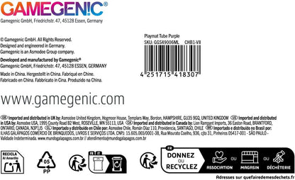 Gamegenic | Purple Playmat Tube | Card Game Accessory