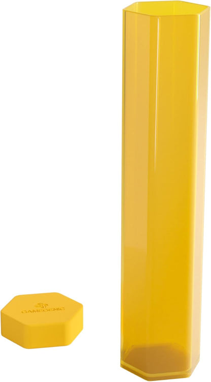 Gamegenic | Yellow Playmat Tube | Card Game Accessory