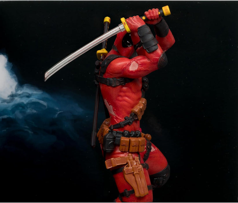 McFarlane Marvel Deadpool 1:10th Scale Collectible with Scene (Deadpool #1) Toys