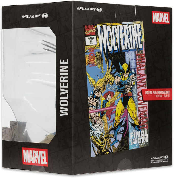 McFarlane Marvel Wolverine 1:10th Scale Collectible with Scene (Wolverine #85) Toys